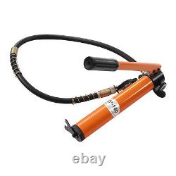 CP-180 Orange Manual Hydraulic Pump Tool 70Mpa with 1m High-pressure Oil Pipe