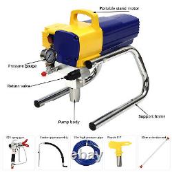 Commercial 3600PSI Airless Paint Sprayer Wall Air Spray Gun High-pressure 1800W