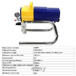 Commercial 3600PSI Airless Paint Sprayer Wall Air Spray Gun High-pressure 1800W