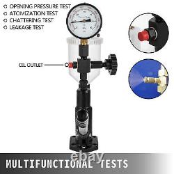 Diesel Injector Nozzle Tester -Dual Scale 0-600 BAR Pop Pressure Tester 0-60Mpa