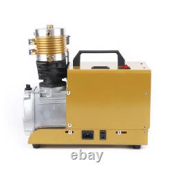 Electirc High Pressure 30Mpa 300 Bar 4500PSI Air Compressor Pump Access 220V