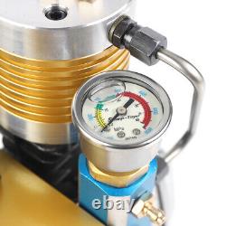 Electirc High Pressure 30Mpa 300 Bar 4500PSI Air Compressor Pump Access 220V