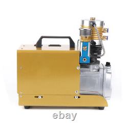 Electirc High Pressure 30Mpa 300 Bar 4500PSI Air Compressor Pump Access 220V UK