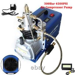 Electirc High Pressure 30Mpa 300 Bar 4500PSI Air Compressor Pump Access New
