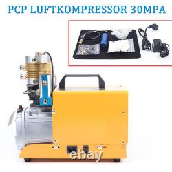 Electric Air Compressor Pump High Pressure Auto Stop 30Mpa 4500PSI 220V 300Bar