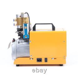 Electric Air Compressor Pump High Pressure Auto Stop 30Mpa 4500PSI 220V 300Bar