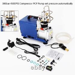 Electric Air Compressor Pump PCP Air Pump System 500PSI 30MPa High Pressure 220V