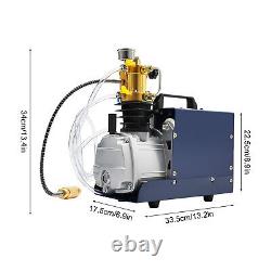 Electric Compressor Pump 4500psi 300bar PCP Water Cooling High Pressure Air Pump