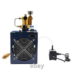 Electric Compressor Pump 4500psi 300bar PCP Water Cooling High Pressure Air Pump