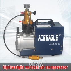 Electric Compressor Pump 4500psi 300bar PCP Water Cooling High Pressure Air Pump