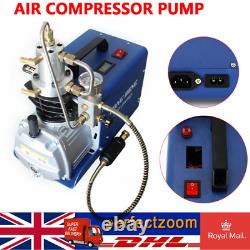 Electric PCP High Pressure 30Mpa 300 Bar Air Compressor Pump Access 4500PSI UK