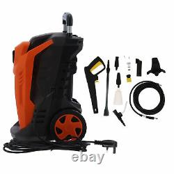 Electric Pressure Washer 13.5MPa 1800W 5.5L/min High Jet Portable with Nozzle