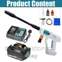 For Makita 18V Battery Cordless High Pressure Car Washer Spray Water Gun 5.5Ah