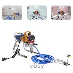 High Pressure 2.2L/min Airless Paint Sprayer Machine Spray Gun Wall Paint 1500W