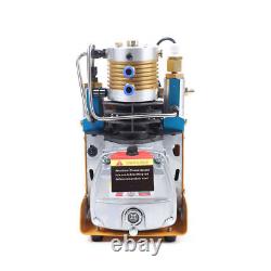 High Pressure Air Compressor Pump 30Mpa 4500PSI 220V/50Hz Auto Stop Protable NEW