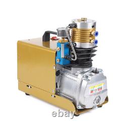 High Pressure Air Pump Compressor Pump 30MPA 4500PSI Manual Stop/Auto Stop NEW