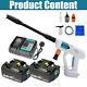 High Pressure Cordless Car Washer Set Spray Gun Water Cleaner For Makita Charger