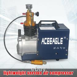 High Pressure Electric PCP Refill Air Compressor 30MPa 4500PSI Scuba Diving Pump