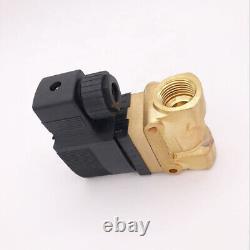 High Pressure Electric Solenoid Gas Valve Normally Brass 5MPA 220V 24V