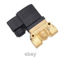 High Pressure Electric Solenoid Gas Valve Normally Brass 5MPA 220V 24V