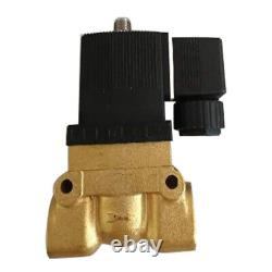 High Pressure Electric Solenoid Gas Valve Normally Brass 5MPA 220V 24V