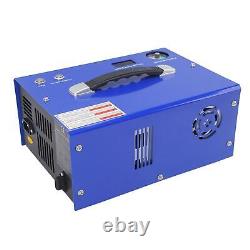 High Pressure PCP Air Compressor 30Mpa Auto Stop 304 Stainless Steel 220V UK