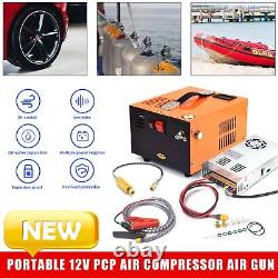 High Pressure PCP Air Compressor Air Pump Airgun Scuba 12V to 220V Kit