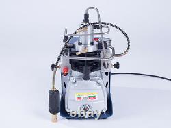 High Pressure PCP Electric Air Pump 30Mpa Water Cooling Air Compressor 220V