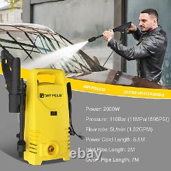 High Pressure Washer 110Bar 1595PSI Powerful Electric Pressure Washer for Patio