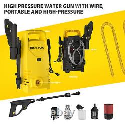 High Pressure Washer 110Bar 1595PSI Powerful Electric Pressure Washer for Patio