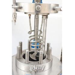 Lab 5L Autoclave Reactor High Pressure Stirred Hydrothermal Vessel 22Mpa 350