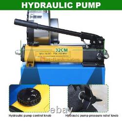 Manual Hydraulic Hose Crimper High Pressure Hose Pipe Crimping Machine+8pcs Dies