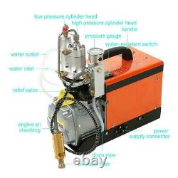 Metal High Pressure Electric Air Compressor Pump 30MPa 220V UK Plug Set Kits