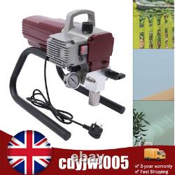 NEW 1800W High Pressure Airless Sprayer Spraying Machine Wall Paint Spraying Gun