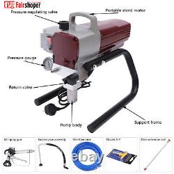 New High Pressure Airless Sprayer Spraying Machine Wall Paint Spraying Gun 1800W