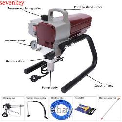 New High Pressure Airless Sprayer Spraying Machine Wall Paint Spraying Gun 1800W