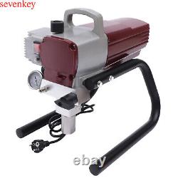 New High Pressure Airless Sprayer Spraying Machine Wall Paint Spraying Gun 1800W