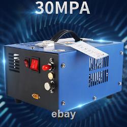 PCP Air Compressor Brass Motor 4500psi 30MPa DC12V High Pressure Air Pump Fan