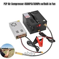 PCP Air Compressor Manual-Stop 4500PSI/30MPa withBuilt-in Fan High Pressure