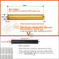 PCP Compressor Oil Water Separator 4500psi 30mpa 300bar High Pressure Air Filter