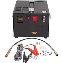 Portable PCP Air Compressor 4500Psi 30mpa 12V High Pressure Pump Oil Water