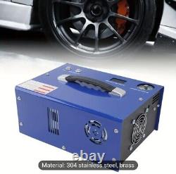 Portable PCP Air Compressor 4500Psi 30mpa 12V High Pressure Pump Oil Water