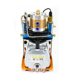 Protable High Pressure PCP Air Compressor Pump 30Mpa 4500PSI 220V/50Hz Auto Stop