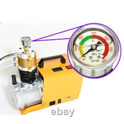 Pump Electric High Pressure 30MPa Air Compressor System PCP Air Gun 220V 4500PSI