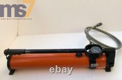 SKF 728619 HIGH PRESSURE HYDRAULIC HAND PUMP 150 MPa/ 1500 BAR WITH HOSE #3