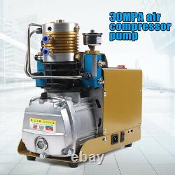 Used 30MPa 220V Air Compressor Pump PCP Electric 4500PSI High Pressure 300BAR