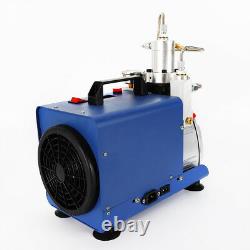 YONG HENG 4500PSI Air Compressor Pump Electric 0-30Mpa High Pressure Auto Shut
