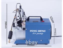 YONG HENG High Pressure Air Pump Compressor PCP Airgun Scuba 30MPA 4500PSI 110V