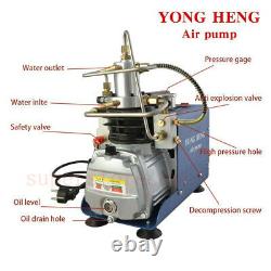 30mpa Pcp Air Compressor Pump Electric 4500psi Séparateur D’eau À Haute Pression