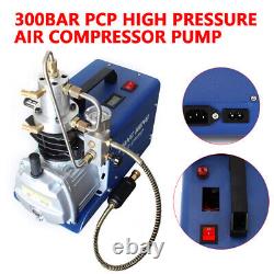 4500psi Electric Pcp Haute Pression 30mpa 300bar Pompe À Compresseur D'air Monophasé